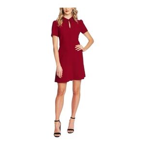 CeCe Red Mini Dress Elegant and Stylish